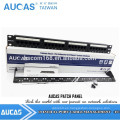 AUCAS 1U UTP CAT6 24 puertos rj11 teléfono Patch Panel para rj11 y rj45 soluciones de red